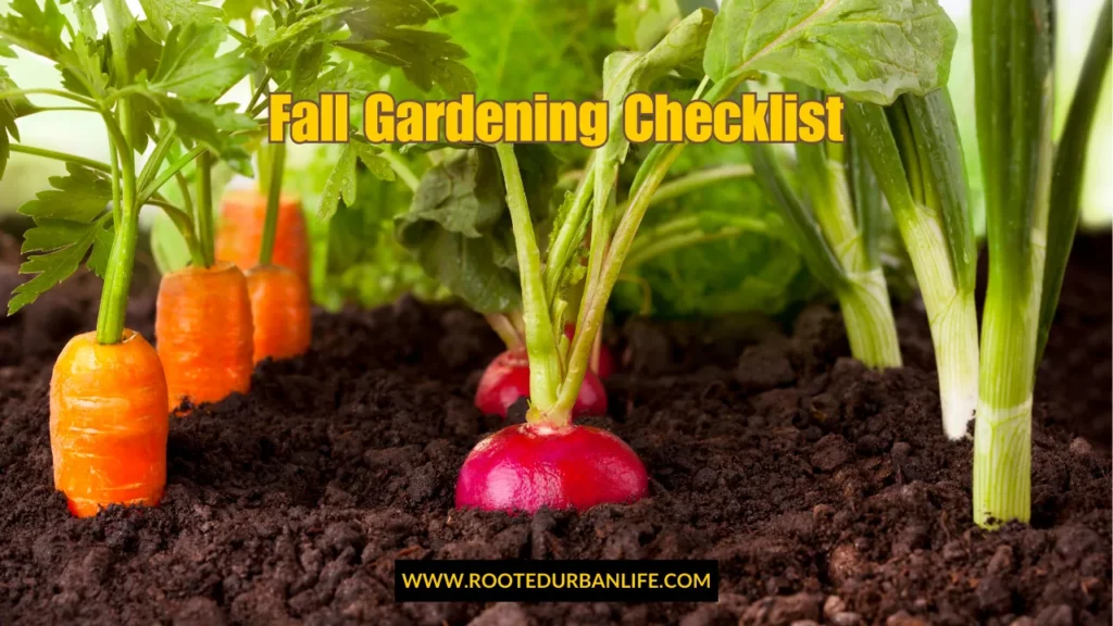 Cold hardy crops part of the fall garden checklist