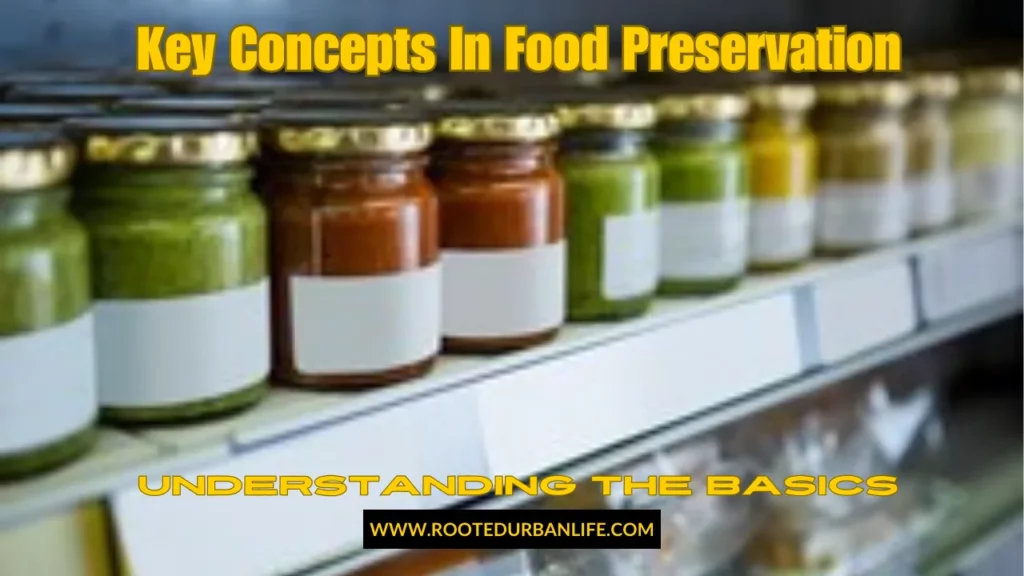 Jars of preserves lining up a pantry shelf
