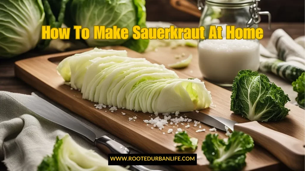 chopped cabbage on a wooden chopping board