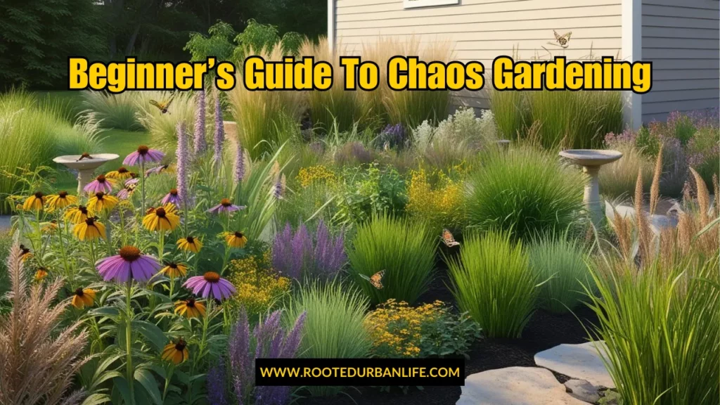 Garden with many native plants and grasses