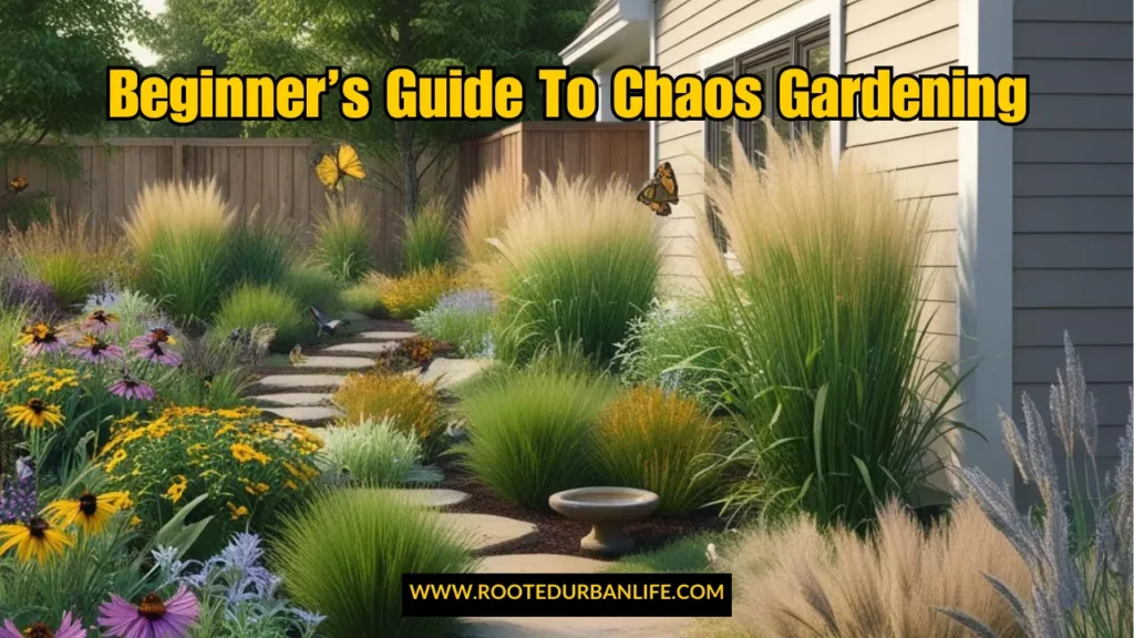 Garden wiht many native plants